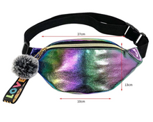 Load image into Gallery viewer, Reflective Fanny Pack - Festival Wear
