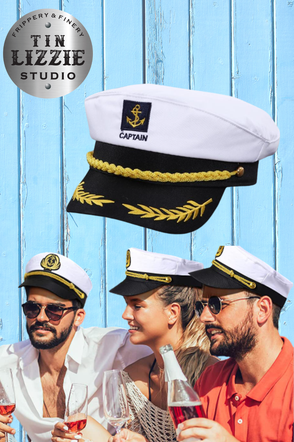 Captain Hat - Festival or Party Wear