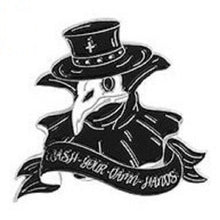 Load image into Gallery viewer, Plague Doctor Pin/Badge
