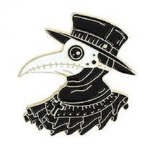 Load image into Gallery viewer, Plague Doctor Pin/Badge
