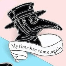 Load image into Gallery viewer, Plague Doctor Pin/Badge
