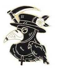 Load image into Gallery viewer, Plague Doctor Pin/Badge
