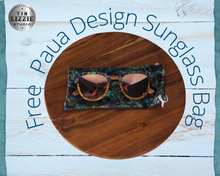 Load image into Gallery viewer, Eco Paua &amp; Bamboo Design Polarized Sunglasses
