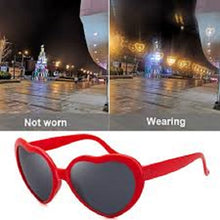 Load image into Gallery viewer, Heart Shaped Light Diffraction Glasses- Festival Wear
