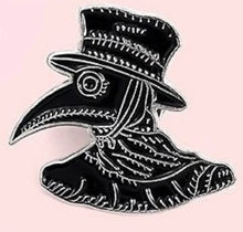 Load image into Gallery viewer, Plague Doctor Pin/Badge
